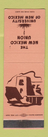 Matchbook Cover - New Mexico University Union Albuquerque NM WEAR