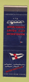 Matchbook Cover - Boston Yacht Club Marblehead MA CREASED