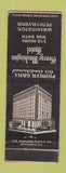 Matchbook Cover - George Washington Hotel Washington PA