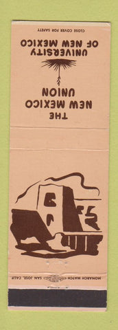 Matchbook Cover - New Mexico University Union Albuquerque NM