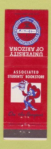 Matchbook Cover - University of Arizona Wildcats Tucson AZ