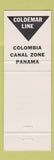 Matchbook Cover - Coldemar Line Shipping New York City