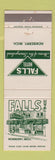 Matchbook Cover - Falls Hotel Newberry MI