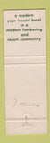 Matchbook Cover - Falls Hotel Newberry MI