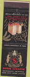 Matchbook Cover - Hotel Senator Sacramento CA