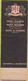 Matchbook Cover - Hotel Senator Sacramento CA