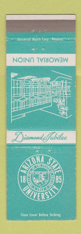 Matchbook Cover - Arizona State University Sundevils Tempe AZ Diamond Jubilee