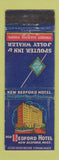 Matchbook Cover - Bedford Hotel Spouter Inn New Bedford MA WEAR