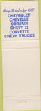 Matchbook Cover - Dietrich Chevrolet Bangor PA