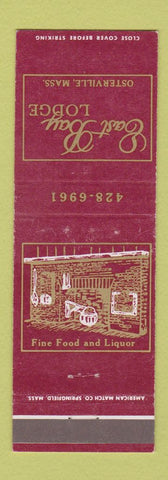 Matchbook Cover - East Bay Lodge Osterville MA