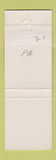 Matchbook Cover - Fallen Timber Golf Club Midway PA