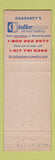 Matchbook Cover - Guaranty Bank and Trust MA Worcester