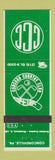 Matchbook Cover - Concord Country Club Concordville PA