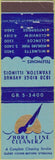 Matchbook Cover - Shore Line Cleaners Evanston IL