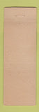 Matchbook Cover - 1775 House Lexington MA
