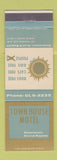 Matchbook Cover - Town House Motel Grand Rapids MI