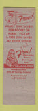 Matchbook Cover - Ben Franklin Federal Savings St Paul Minneapolis MN