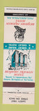 Matchbook Cover - Benjamin Franklin Hotel Philadelphia PA