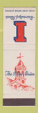 Matchbook Cover - University of Illinois Champaign IL billiards game room