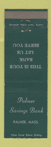 Matchbook Cover - Palmer Savings Bank Palmer MA
