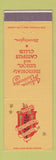 Matchbook Cover - University of Indiana Bloomington IN Campus Club Hoosiers