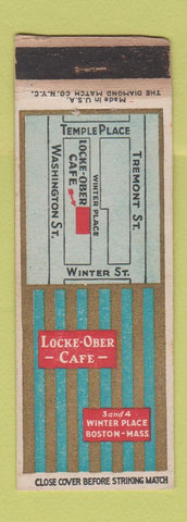 Matchbook Cover - Locke Ober Cafe Boston MA WEAR