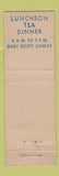 Matchbook Cover - Country Plate Restaurant Boston MA feature WEAR