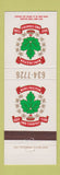 Matchbook Cover - Burlington Golf and Country Club ON