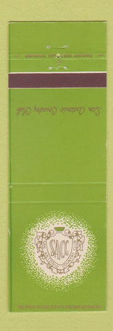 Matchbook Cover - San Antonio Country Club TX