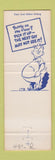 Matchbook Cover - Oldsmobile GM Safety Clean Floors