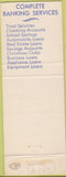 Matchbook Cover - Muncy Bank Trust Muncy PA