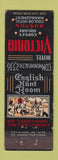 Matchbook Cover - Hotel Victoria Boston MA