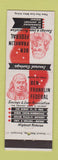 Matchbook Cover - Ben Franklin Federal Savings St Paul MN