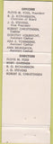 Matchbook Cover - State Ban of Richmond IL WEAR