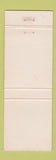 Matchbook Cover - Ma Glockner's Restaurant North Bellingham MA WEAR