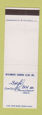 Matchbook Cover - Snow Inn Harwichport MA Cape Cod