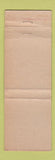 Matchbook Cover - Esther Louise Restaurant North Dartmouth MA WORN