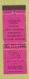 Matchbook Cover - Calitri's Italian Restaurant Danvers MA WORN PINK