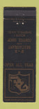Matchbook Cover - F2 Restaurant Coffee Shop Sheffield MA