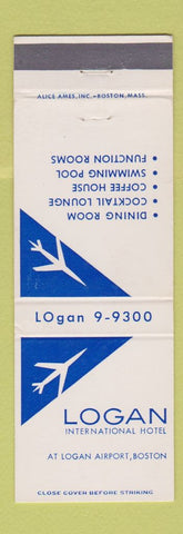 Matchbook Cover - Logan International Hotel Boston MA Airport