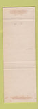Matchbook Cover - Le Sorelle Restaurant Wrentham MA WEAR