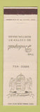 Matchbook Cover - Budapest Hungarian Restaurant Boston MA