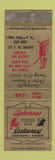 Matchbook Cover - Alphonse's Powder Mill Restaurant Maynard MA WEAR