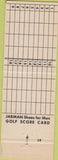 Matchbook Cover - Jarman Shoes Burnsville NC