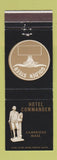 Matchbook Cover - Hotel Commander Cambridge MA
