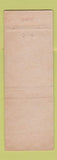 Matchbook Cover - Aurora Hotel Worcester MA