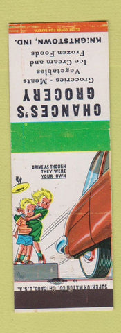 Matchbook Cover - Chances's Grocery Knightstown IN