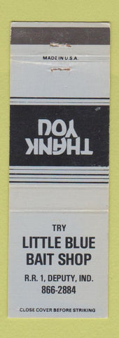 Matchbook Cover - Little Blue Bait Shop Deputy IN