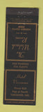 Matchbook Cover - Hotel Vincennes IN low phone #