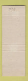 Matchbook Cover - Hotel Vincennes IN low phone #